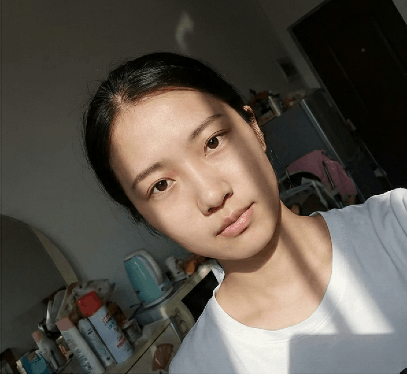 Heavy shadows, tilted angle